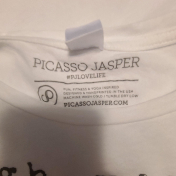 Picasso Jasper Poetic Yoga Muscle Tank - Picture 3 of 4